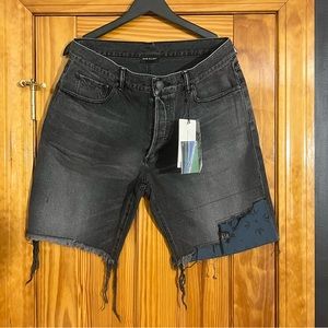 JOHN ELLIOTT BOZMAN SHORTS INDIGO PAISLEY